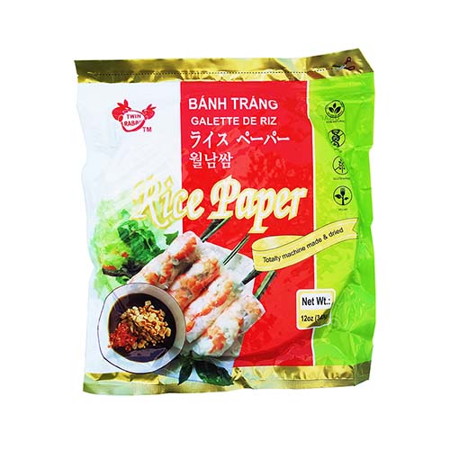 Twin Rabbit Rice Papers (22cm) Zip Bags WholesaleYummygift