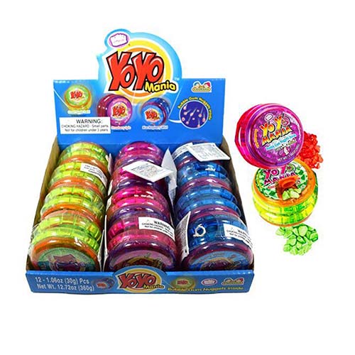Kidsmania Yoyo Mania Bubble Gum 12ct WholesaleYummygift